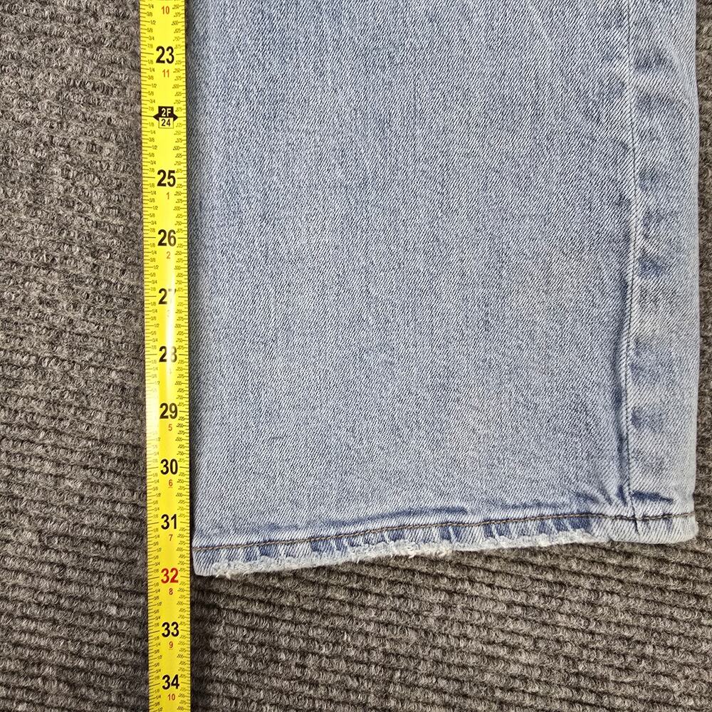BKE Billie Jeans Womens 28x32 Light Wash High Rise Bootcut Distressed - Picture 8 of 8